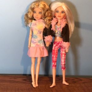 Pair of Liv dolls